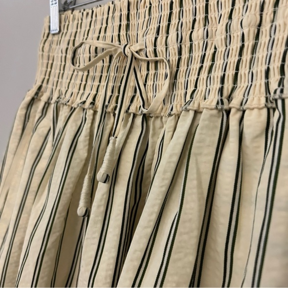 NWT Anthropologie Sundays Iona Pull-On‎ Mini Skirt Stripe Print - Picture 3 of 7